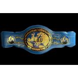 James Hare, Esham Pickering, Michael Brodie and Junior Witter signed EBU replica belt. Good