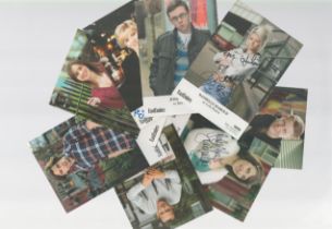 TV Eastenders collection 12, assorted signed promo photos featuring cast members past and present