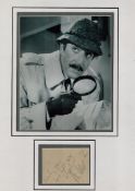 Peter Sellers 16x12 inch overall mounted signature piece includes signed album page and Pink panther