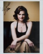 Elisabeth Moss signed 10x8 inch colour photo. Good condition. All autographs come with a Certificate