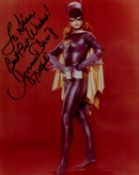 Yvonne Craig signed Batgirl 10x8 inch colour photo. Dedicated. Good condition. All autographs come