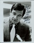 Walter Matthau signed 10x8 inch black and white photo dedicated. Good condition. All autographs come