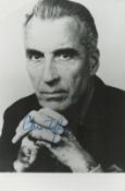 Christopher Lee signed 6x4 inch black and white photo. Good condition. All autographs come with a