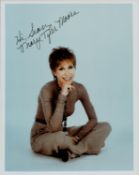 Mary Tyler Moore signed 10x8 inch colour photo dedicated. Good condition. All autographs come with a