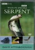 David Attenborough signed DVD BBC Wildlife Specials Serpent. Good condition. All autographs come