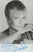 Glynis Barber signed 6x4 inch black and white photo. Good condition. All autographs come with a