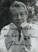 John Hurt signed 8x6 inch black and white photo dedicated. Good condition. All autographs come