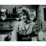 Liz Fraser signed 10x8 inch black and white photo. Good condition. All autographs come with a