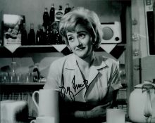 Liz Fraser signed 10x8 inch black and white photo. Good condition. All autographs come with a