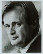 David McCallum signed 10x8 inch black and white photo. Good condition. All autographs come with a