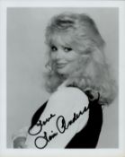 Loni Anderson signed 10x8 inch black and white photo. Good condition. All autographs come with a