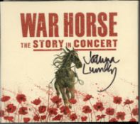 Joanna Lumley signed War Horse The Story in Concert CD. Good condition. All autographs come with a