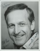 Daniel J Travanti signed 10x8 inch black and white photo dedicated. Good condition. All autographs