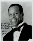 Danny Glover signed 10x8 inch vintage black and white photo inscribed "You must realise that your