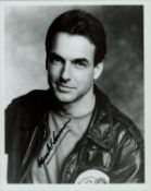 Mark Harmon signed 10x8 inch black and white photo. Good condition. All autographs come with a