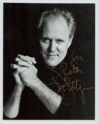 John Lithgow signed 10x8 inch black and white photo dedicated. Good condition. All autographs come