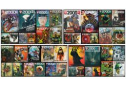 Collection of 41 Comics 2000AD Comics such as Prog 1663 Fire in Heaven Uriel trails a blaze into