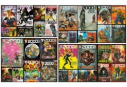 Collection of 37 Comics 2000AD, Comics such as Prog 2019 Forty years, one law, his law 2017, Prog