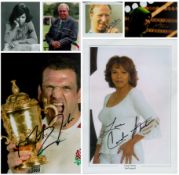 Entertainment and Sport Collection of 6 signed photos of various sizes with signatures by Martin