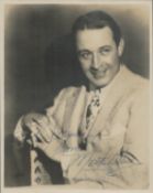 Monty Blue (1887 1963), a signed and dedicated 10x8 vintage photo. An American film actor who