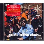 Goldie Lookin Chain Signed CD. Good condition. All autographs come with a Certificate of