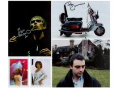 Entertainment Collection of 5 signed photos of various sizes with signatures by Phil Daniels, Ian