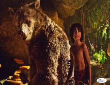 Neel Sethi signed 10x8 inch Jungle Book colour photo. Good condition. All autographs come with a