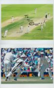 Sport collection of 5 signed photos. Signatures such as Alan Mullery, Alec Stewart, Teddy