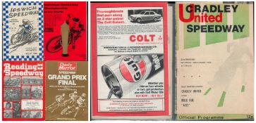 Sport Speedway. Belle Vue Speedway (Various) Official Programmes Collection of 19 from 1954-1985,