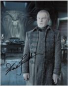 Sir Derek Jacobi - Underworld: Evolution 10x8 picture in character. Faint signature. Good condition.