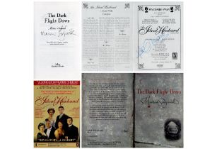 tv film collection of 2 items. Marcus Sedgewick Signed inside his short book Titled The Dark