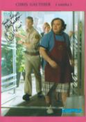 Chris Gauthier and Saul Rubinek signed 10 x 8 inch separate colour photos. Signed in black and