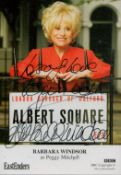 Barbara Windsor signed Eastenders 6x4 inch colour promo photo. Good condition. All autographs come