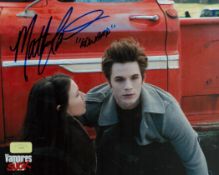 Matt Lanter signed 10x8 colour photo from Vampires Suck. Good condition. All autographs come with