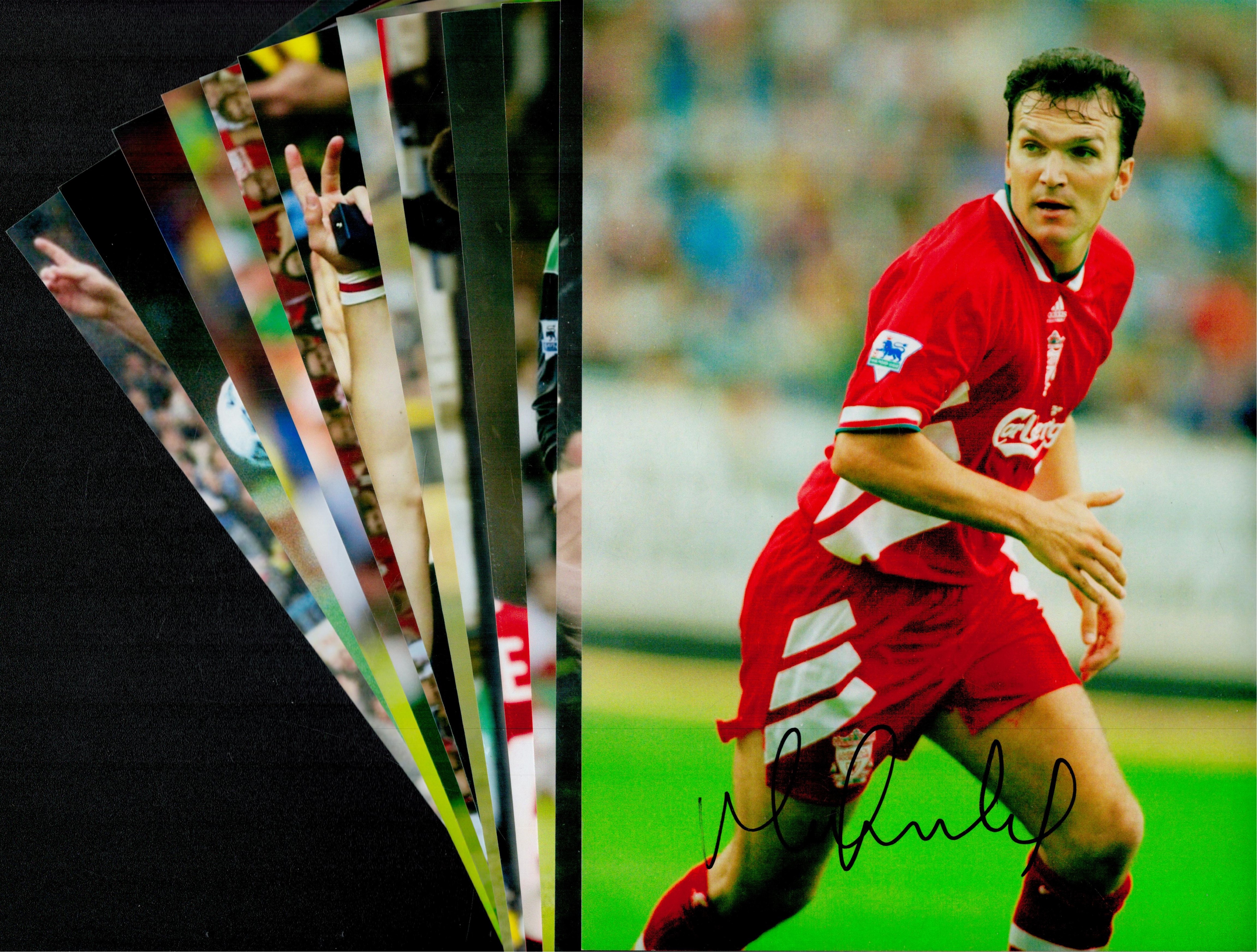Football collection 12, signed 12x8 inch colour photos includes some great names such as Neil