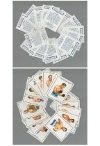 Boxing Greats collection complete set 25, 3x3 inch colour cards featuring some legendary names.