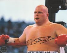 Boxing Butterbean Eric Esch signed 10x8 inch colour photo. Good Condition. All autographs come
