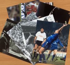 Sport collection 7 signed assorted photo`s includes some great names such as Kerry Dixon, Paul