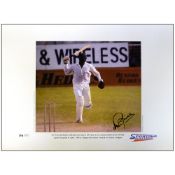 Sir Viv Richards signed limited edition print with signing photo One of the world's greatest batsmen
