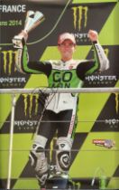 Moto GP Alvaro Bautista signed 18x12 colour photo rolled. Alvaro Bautista Arce (born 21 November