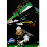 Snooker collection 7, signed 12x8 inch colour photos includes legendary names such as Steve Davis,