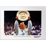 Martina Navratilova signed limited edition print with letter of authenticity Martina