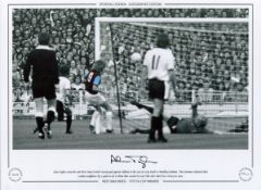 Alan Taylor West Ham 12x16 Signed colourised, Autographed Editions, Limited Edition photo. Photo