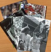Sport collection 5 signed assorted photo`s includes some great names such as Paul Reaney, Show
