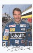 Nigel Mansell signed 12x8 inch colour photo. Good Condition. All autographs come with a