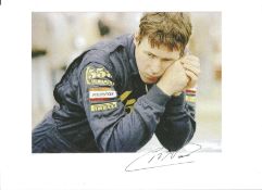 Colin McRae signed 12x8 inch colour photo image. Good Condition. All autographs come with a