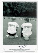 Dave MacKay Tottenham 12x16 Signed black and white, Autographed Editions, Limited Edition photo.
