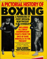 A Pictorial History of Boxing by Sam Andre and Nat Fleischer 1978 Hardback Book published by