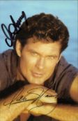 David Hasselhoff signed 6x4inch colour photo. Good condition. All autographs come with a Certificate