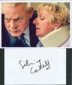 Selina Cadell signed white card with unsigned 6x4inch colour photo. Good condition. All autographs